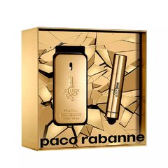 Kit Perfume 1 Million Masculino Eau de Toilette 50ml + Travel Spray 10ml