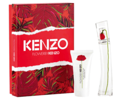 Kit Flower By Kenzo Eau de Parfum - Perfume Feminino 50ml + Body Lotion