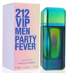 212 Vip Men Party Fever De Carolina Herrera Eau De Toilette Masculino Edição Limitada - comprar online