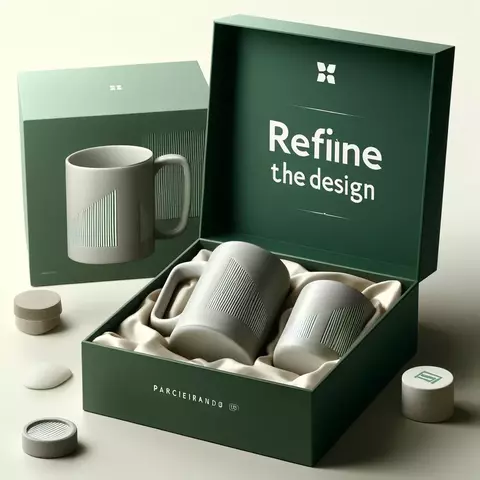 Caneca Personalizada e caixa de Presentes