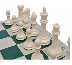 Juego Ajedrez Con Estuche Profesional Tablero Enrollable - Take it