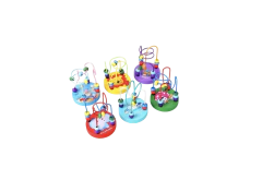 Mini Prono Juego Didáctico Laberinto 2 Vías Niños Colores