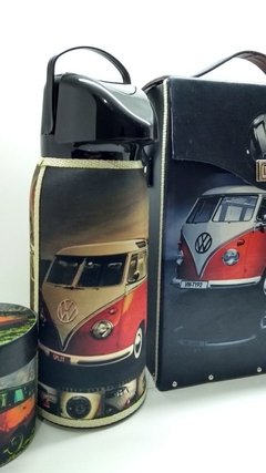 KIT CHIMARRÃO BOX ESTAMPA KOMBI na internet