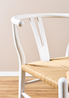 Banqueta Wishbone Blanca - PROYECTO INTERIOR