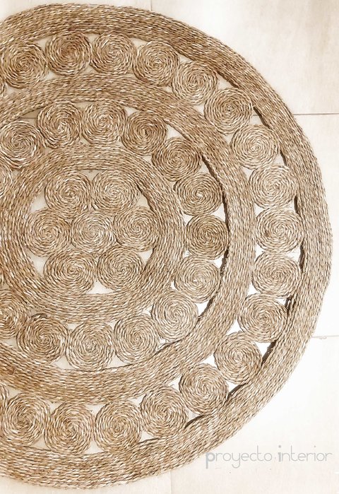 Alfombra Circulos 120 cm