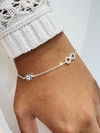 8.5P pulsera ojo turco más infinito - comprar online