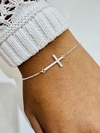 6P pulsera cruz - comprar online