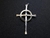 D007D Crucifixo de Prata Celta