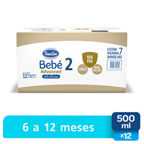 Pack x12 Advanced 2 de 500ml - comprar online