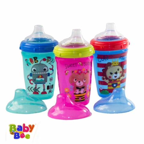 Vaso c/boquilla de silicona Baby Bee 3001