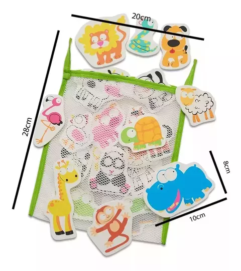 Animalitos al agua con bolsa para colgar - Plan Z - NoniNoni
