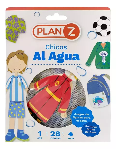 Chicos al agua con bolsa para colgar - Plan Z