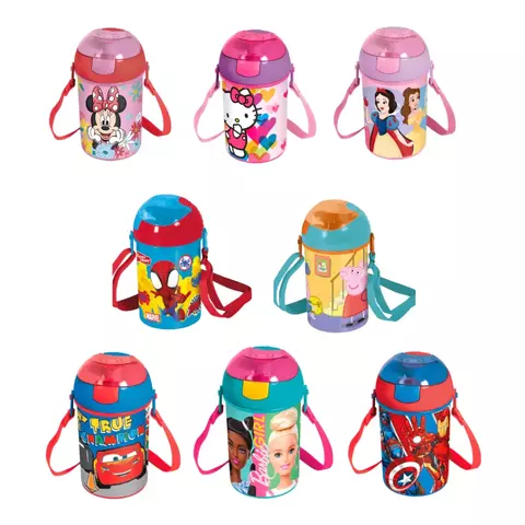 Cantimplora 450ml Pop Up Personajes