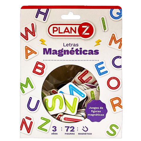 Letras Imantadas x72 U Plan Z