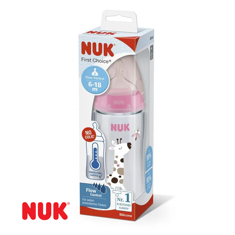 Mamadera NUK First Choice+ x300ml. Control de Temp. - comprar online