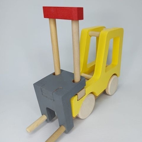 Mini Autoelevador de madera