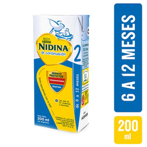 Nidina Liquida 2 Brick X200 Ml