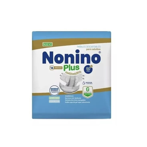 Pañal adulto anatómico Nonino Gx16u - comprar online