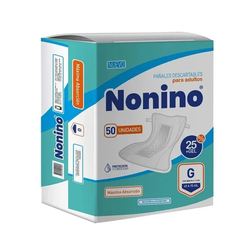 Nonino Pañal Recto G x 50u