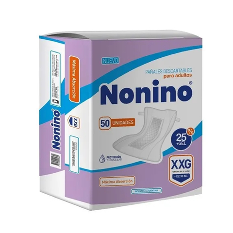 Nonino Pañal Recto XXG x 50u.