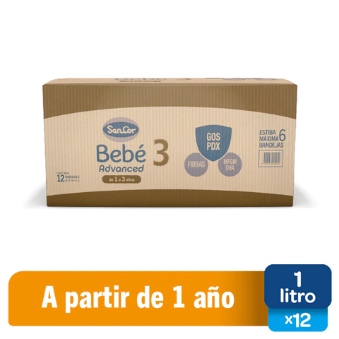 Pack x12 Advanced 3 de 1 litro