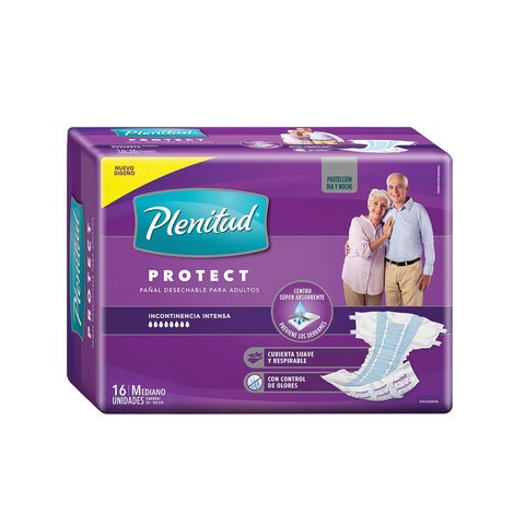 Plenitud Pañal Elastizado Protect x16U