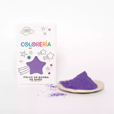 Polvo de bomba de baño Doypack Coloreria en internet