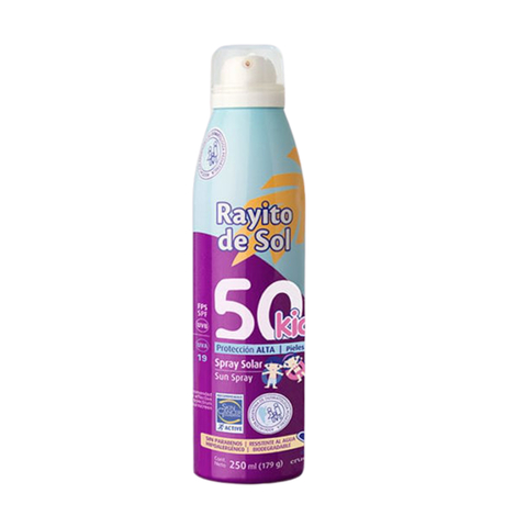 Protector Spray Rayito de Sol FPS 50 x250 Ml