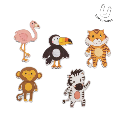 Set animales magnéticos x5 Djur - tienda online