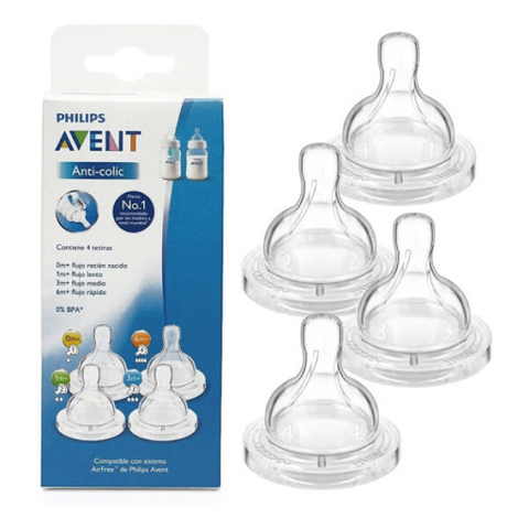 Tetina Avent Classic + Anticolicos x4U