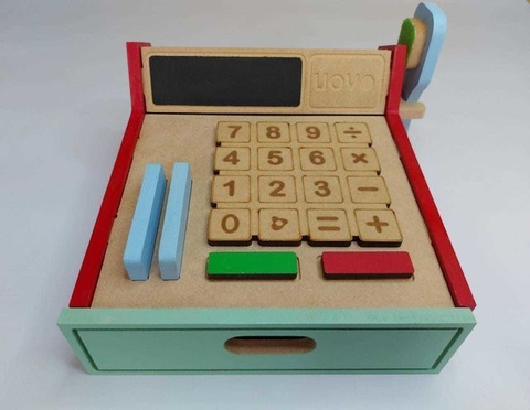 Caja Registradora de madera - comprar online
