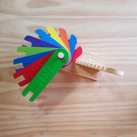 Juego de Encastre Escalera Arcoiris - NoniNoni