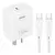 CARGADOR USB-C SOUL 20W PD V1 CON CABLE TIPO C O LIGHTING / S/CABLE - comprar online