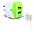CARGADOR 220V SOUL SHARE DUO 2.4 AMP POTENCIADO - 2 SALIDAS + CABLE MICRO USB / LIGHTING / TIPO C - tienda online