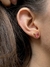 Conjunto Gota Pedra Rosa Ouro 18k - loja online