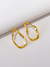 Brinco Ondulado Slim banho Ouro 18k - comprar online