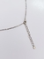 Imagem do Colar Pingente Gota Banho Ouro Branco