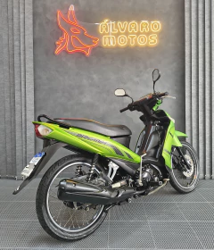 Yamaha T115 Crypton Ed 2013 Impecável Baixo Km Verde - Alvaro Motos