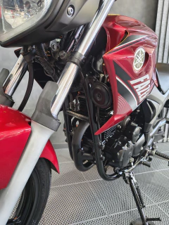 Yamaha Fazer 250 Blueflex 2015 Otimo Estado Com Garantia Vermelha