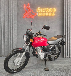 Honda Cg 125 Fan 125 2007 Ótimo Estado Com Garantia Vermelha - Alvaro Motos