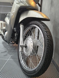 Honda Biz 125 Es 2008 Excelente Estado Com Garantia Cinza