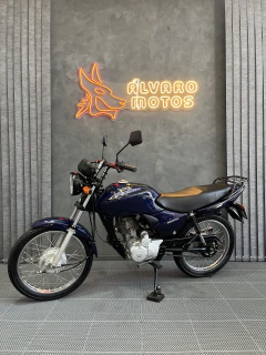 Honda Titan 125 Kse 2004 Ótimo Estado Azul
