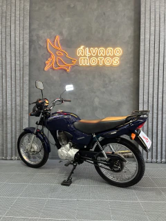 Honda Titan 125 Kse 2004 Ótimo Estado Azul na internet