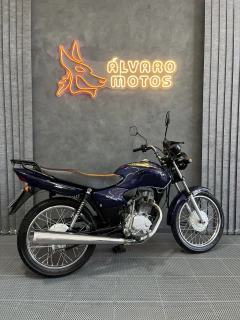 Honda Titan 125 Kse 2004 Ótimo Estado Azul - Alvaro Motos