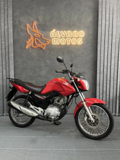Honda Fan 150 Esdi Mix 2014 Ótimo Estado Vermelha