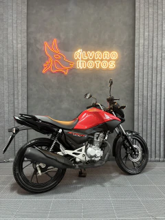 Honda Cg 160 Start 2025 Seminova Vermelha - Alvaro Motos