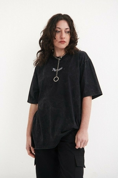remera washed oversize - comprar online