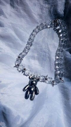 collar oso cromo