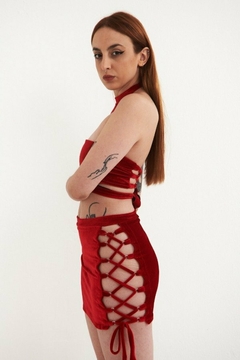 pollera velvet en internet