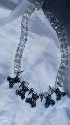 collar ositos cromo